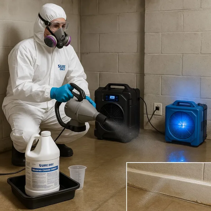 Sanitization and Odor Removal process in Hide-A-Way Lake, MS