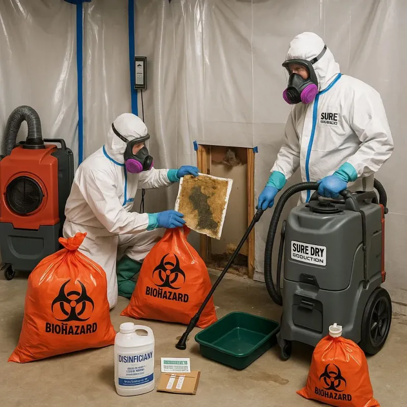 Contaminated Water Handling Protocols process in Hide-A-Way Lake, MS